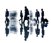 Group of Business People Travelling