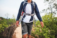 Hiking Trekking Walking Travel Destination Concept