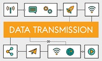 Connection Wireless Online Transmission Transfer Concept