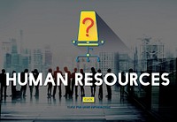 Human Resources Hiring Recruitment Work Concept