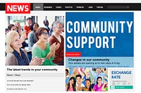 Community support webpage
