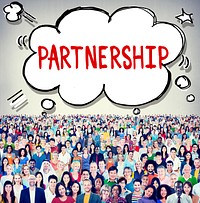 Partnership Connection Cooperation Motivation Partner Concept