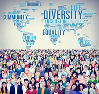 Diversity Crowd Community Business People Concept