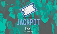 Jackpot Prize Value Winner Amount Hopeful Concept