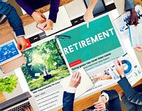 Retirement Plam Wealth Worth Security Management Concept