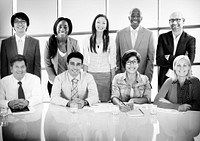 Business People Diversity Team Corporate Professional Office Concept