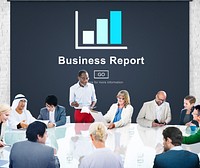 Business Report Analytics Analysis Statistics Concept