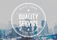 Quality Service Rank Customer Satisfaction Care Concept