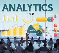 Analytics Percentage Business Chart Concept