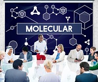 Molecular Atom Chromosome Denetic Lab Macro Concept