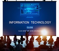 Information Technology Digital Data Electronic Concept