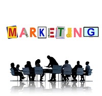 Marketing Strategy Business Commerce Solution Concept