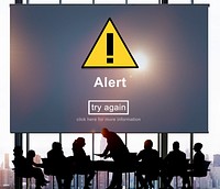 Alert Warning Notification Hack Signal Concept