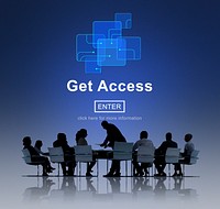 Get Access Availability Obtainable Online Internet Technology Concept