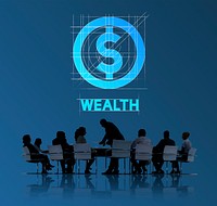 Wealth Finance Business Technology Graphic Concept