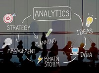 Analytics Thinking Analysis Data Information Strategy Concept