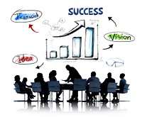 Business People Working and Success Concept