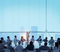 Meeting Room Business Meeting Leadership COncept