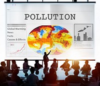 Pollution Dirty Chemical Problem Smog Smoke Concept