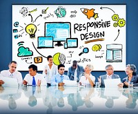 Responsive Design Responsive Quality Analytics Immagination Concept