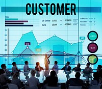 Customer Target Marketing Business Strategy Concept