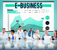 E-business Online Technology Marketing Business Concept