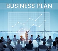 Data Analysis Summary Graph Arrow Up