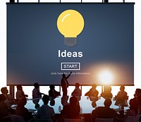 Ideas Sharing Website Mission Objective Online Concept