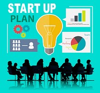 Start Up Launch Business Ideas Plan Creativity Concept