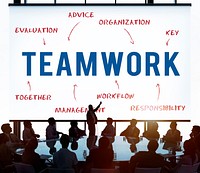 Teamwork Business Company Strategy Marketing Concept