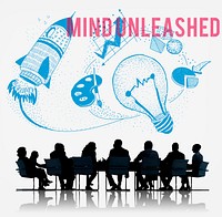 Mind Unleashed Ideas Creativity Imagination Concept