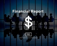 Financial Report Money Cash Dollar Sign Concept