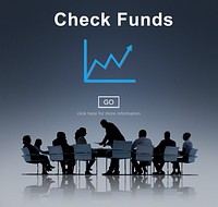 Check Funds Budget Analysis Business Data Finance Concept