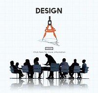 Design Compass Architecture Engineering Technology Concept