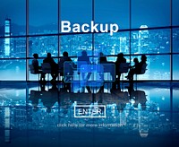 Backup Data Storage Restore Database Concept