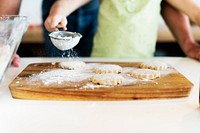 Young caucasian baker