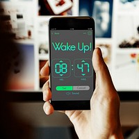 Reminder Wake Up Clock Concept
