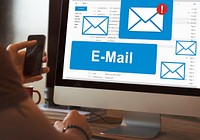 E-mail Correspondence Communication Technology Concept