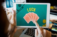 Gambling Luck Jackpot Risk Wager Concept