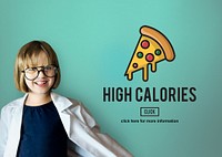 Calories Junk Food Unhealthy Obesity Concept