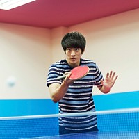 Table Tennis Ping-Pong Sport Activity Concept