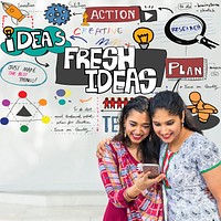 Fresh Ideas Brainstorm Creativity Design Imagination Concept