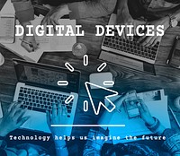 Digital Device Modern Technology Concept