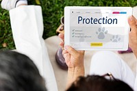 Pet Insurance Protection Compensation Concept