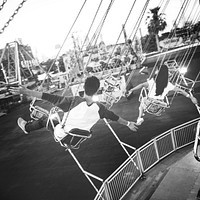 Amusement Park Funfair Festive Playful Happiness Concept