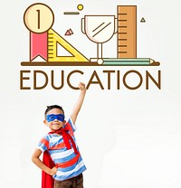 Kids Education Knowledge Study School Graphic