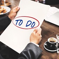 To Do Idea Memo Note Reminder Task Target Concept