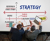 Target Achievement Goals Strategy Concept