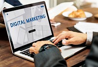Digital Marketing Advertising Commercial Word