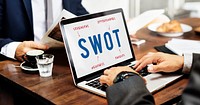 SWOT Business Company Strategy Marketing Concept